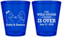 Custom Wedding Plastic Shot Glasses - Wild Goose | 251