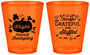 Custom Thanksgiving Plastic Shot Glasses - Grateful And Stuffed | 260000