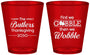 Custom Thanksgiving Plastic Shot Glasses - Gobble Til You Wobble | 260013