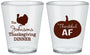 Custom Thanksgiving Plastic Shot Glasses - Thankful Af | 260026