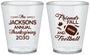 Custom Thanksgiving Plastic Shot Glasses - Football | 260031