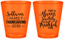 Custom Thanksgiving Plastic Shot Glasses - Thankful | 260048