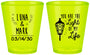 Custom Wedding Plastic Shot Glasses - You Are The Light Of My Life | 261