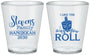 Custom Hanukkah Plastic Shot Glasses - Dreidel | 270002