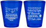 Custom Hanukkah Plastic Shot Glasses - Festival Of Lights | 270007