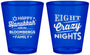 Custom Hanukkah Plastic Shot Glasses - Eight Crazy Nights | 270011