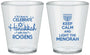 Custom Hanukkah Plastic Shot Glasses - Menorah | 270013