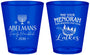 Custom Hanukkah Plastic Shot Glasses - Menorah Latkes | 270019