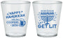 Custom Hanukkah Plastic Shot Glasses - Lets Get Lit | 270021