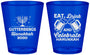 Custom Hanukkah Plastic Shot Glasses - Menorah | 270023
