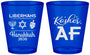 Custom Hanukkah Plastic Shot Glasses - Menorah Dreidel | 270024