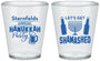 Custom Hanukkah Plastic Shot Glasses - Menorah | 270026