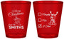 Custom Christmas Plastic Shot Glasses - Naughty Or Nice | 280004