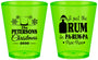 Custom Christmas Plastic Shot Glasses - Pa Rum Pa | 280013