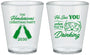 Custom Christmas Plastic Shot Glasses - Santa | 280015