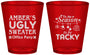 Custom Christmas Plastic Shot Glasses - Til The Season To Be Tacky | 280020