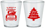 Custom Christmas Plastic Shot Glasses - Christmas Tree | 280026