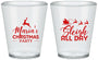 Custom Christmas Plastic Shot Glasses - Sleigh All Day | 280030