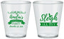 Custom Christmas Plastic Shot Glasses - Sleigh All Day | 280031