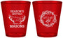 Custom Christmas Plastic Shot Glasses - Lets Get Lit | 280032