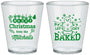 Custom Christmas Plastic Shot Glasses - Lets Get Baked | 280039