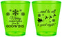 Custom Christmas Plastic Shot Glasses - To All A Good Night | 280041