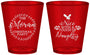 Custom Christmas Plastic Shot Glasses - Touch Of Naughty | 280048