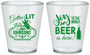 Custom Christmas Plastic Shot Glasses - Wine | 280055