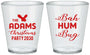 Custom Christmas Plastic Shot Glasses - Bah Hum Bug | 280058