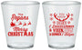 Custom Christmas Plastic Shot Glasses - Reindeer | 280062
