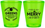 Custom Christmas Plastic Shot Glasses - Merry As I Get | 280065