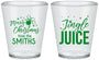 Custom Christmas Plastic Shot Glasses - Jingle Juice | 280067