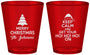 Custom Christmas Plastic Shot Glasses - Ho Ho Ho | 280076
