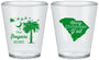 Custom Christmas Plastic Shot Glasses - South Carolina | 280083