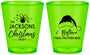 Custom Christmas Plastic Shot Glasses - Santa Claus | 280085