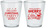 Custom Christmas Plastic Shot Glasses - Cocktail | 280098