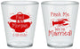 Custom Wedding Plastic Shot Glasses - Crawfish Boil | 288