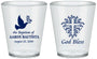 Custom Baptism Plastic Shot Glasses - God Bless | 290007