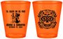 Custom Wedding Plastic Shot Glasses - Til Death Do Us Part | 297