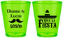 Custom Wedding Plastic Shot Glasses - Viva La Fiesta | 299