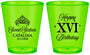 Custom 16th Birthday Plastic Shot Glasses - Tiara | 300002