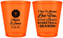Custom Wedding Plastic Shot Glasses - Basketball | 304