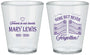 Custom Memorial Plastic Shot Glasses - Gone But Never Forgotten | 310001