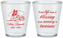 Custom Memorial Plastic Shot Glasses - Life Blessing Memory | 310005