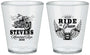 Custom Memorial Plastic Shot Glasses - Ride In Peace | 310015