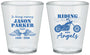 Custom Memorial Plastic Shot Glasses - Riding With Angels | 310018