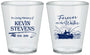 Custom Memorial Plastic Shot Glasses - Forever On The Water | 310019