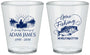 Custom Memorial Plastic Shot Glasses - Gone Fishing | 310024