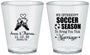 Custom Wedding Plastic Shot Glasses - We Interrupt Soccer | 311
