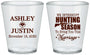Custom Wedding Plastic Shot Glasses - We Interrupt Hunting | 316